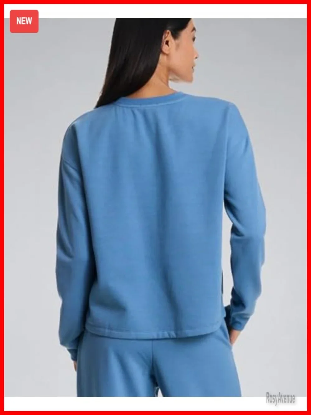 2-Piece Lounge Set with Sweatshirt and Jogger Pajama Pants